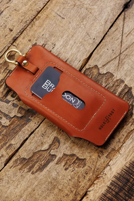 Leather EDC iPhone Wallet