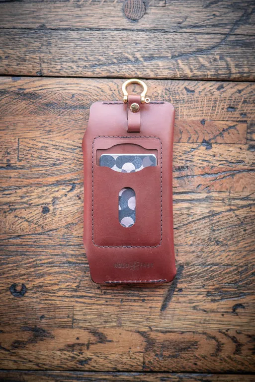 Leather EDC iPhone Wallet