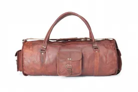 Leather Holdall Bag 24"