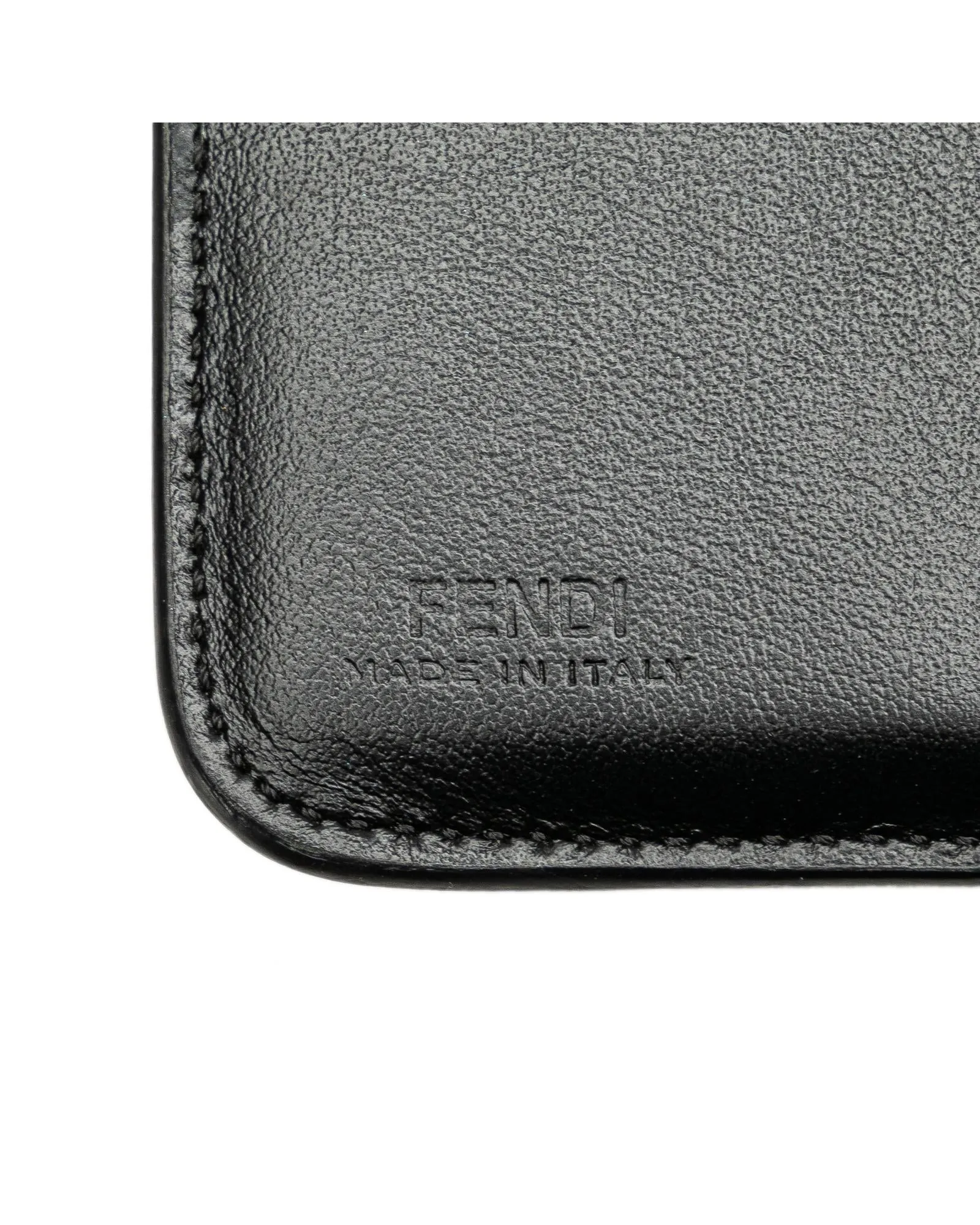 Leather Zip-Around Bifold Wallet with Interior Slip Pockets