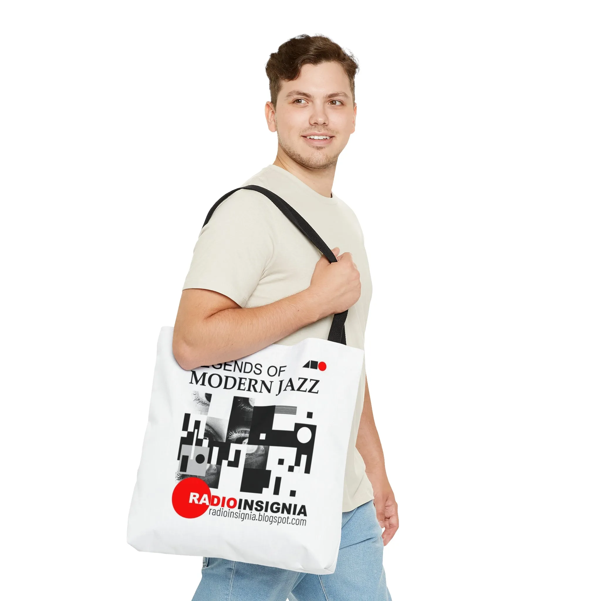 Leyends of modern Jazz Tote Bag (AOP) by Insignia