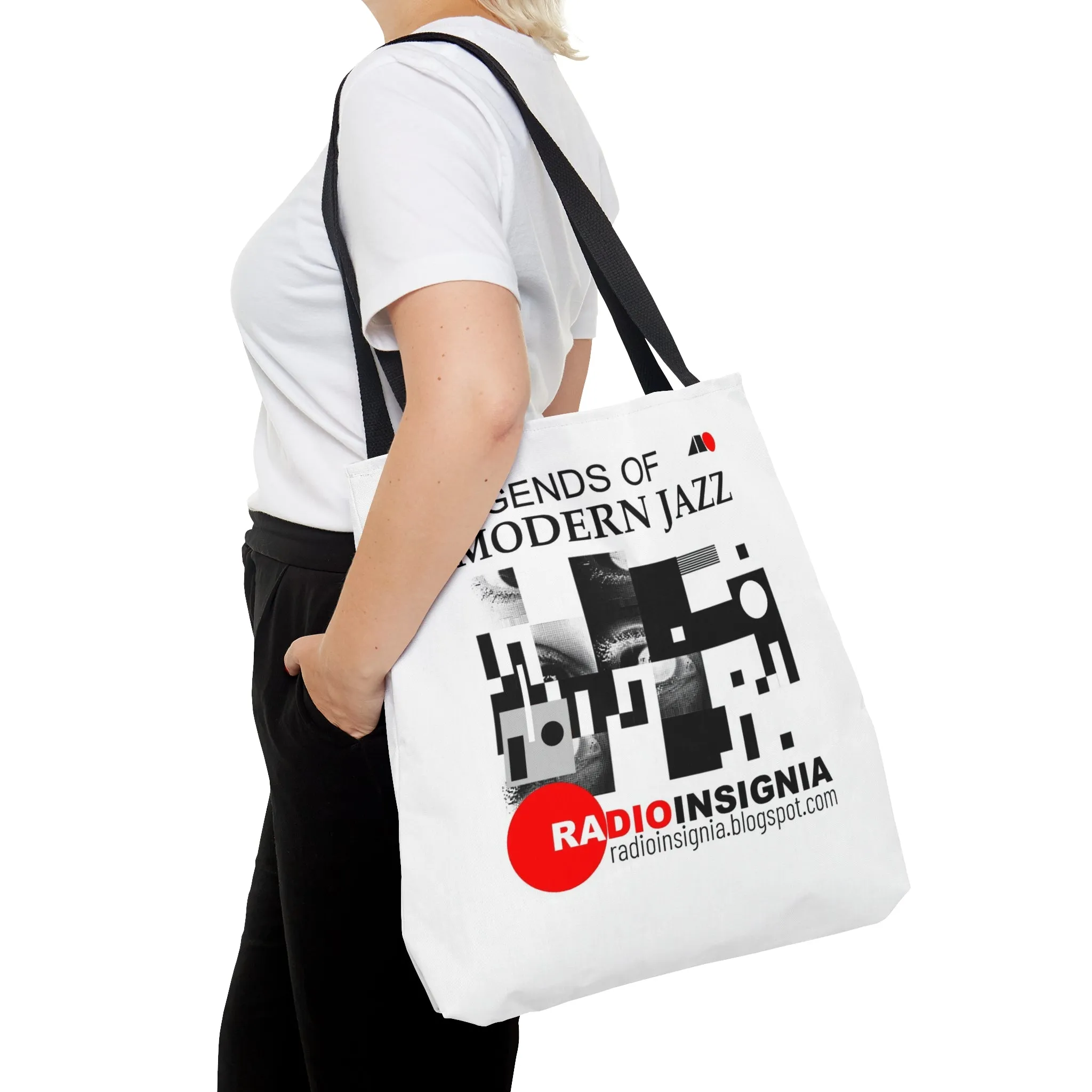 Leyends of modern Jazz Tote Bag (AOP) by Insignia