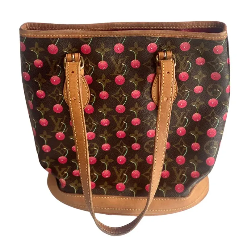 Louis Vuitton Monogram Cerises Bucket Bag