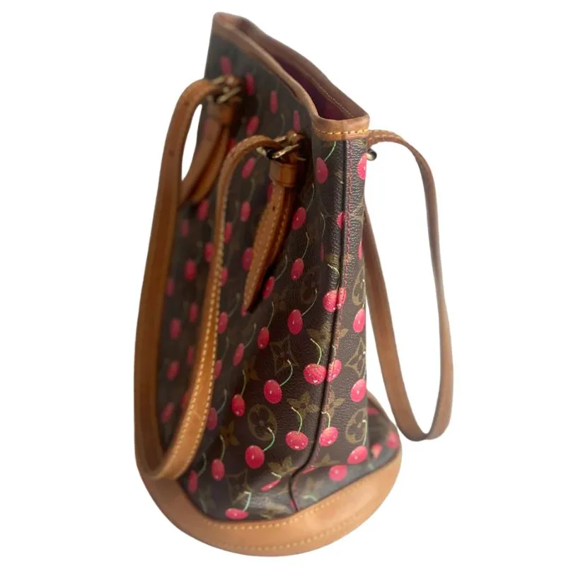 Louis Vuitton Monogram Cerises Bucket Bag