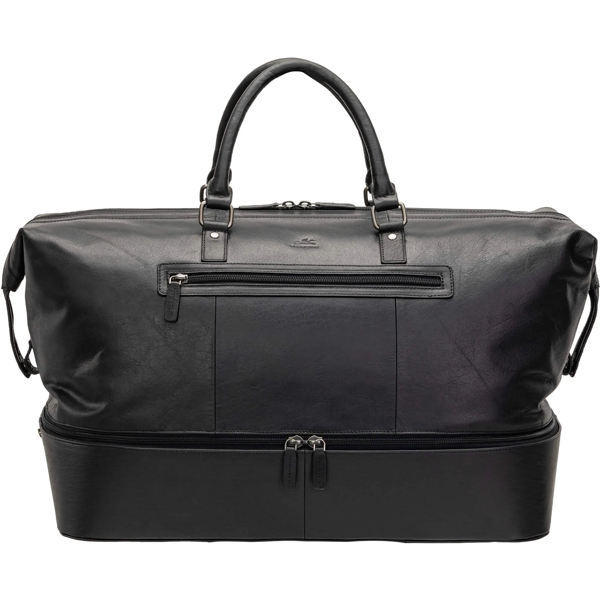 Mancini Leather Buffalo Double Compartment Duffle bag