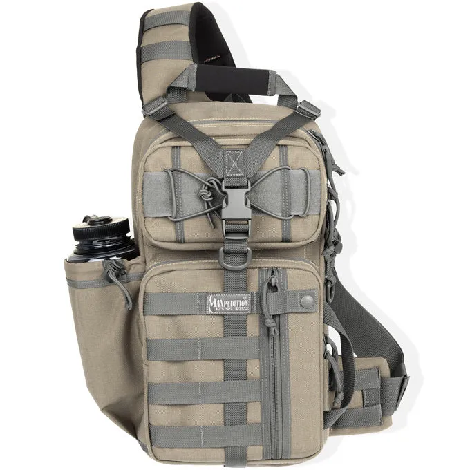 Maxpedition Sitka Gearslinger Shoulder Bag - Khaki Foliage 0431KF