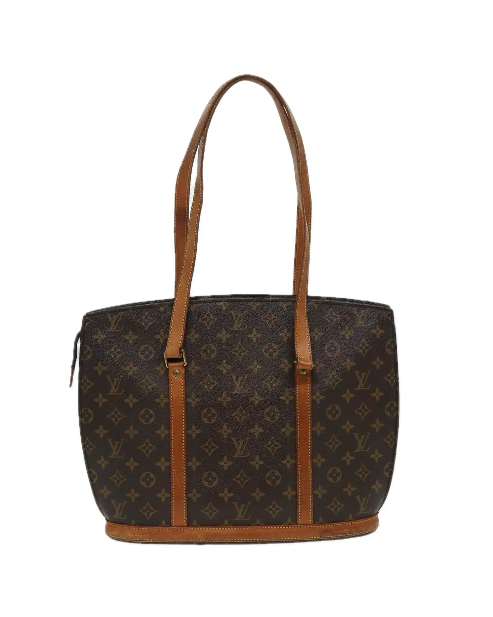 Monogram Canvas Tote Bag with Classic Design