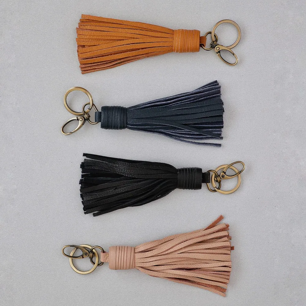 Nelly Tassel Keyring - Navy