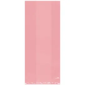 New Pink Small Cello Party Bags 25pk