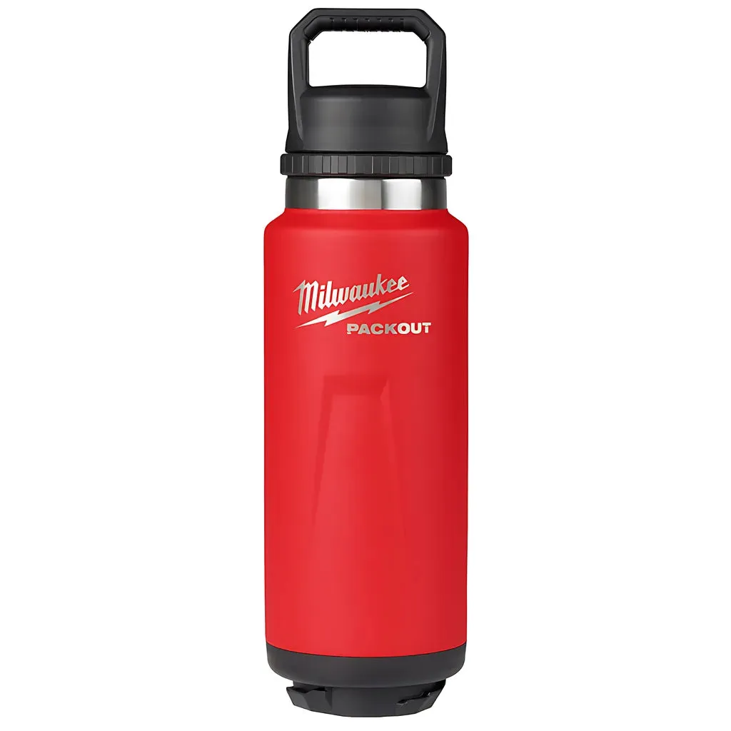 PACKOUT™ 36oz Insulated Bottle with Chug Lid - Red