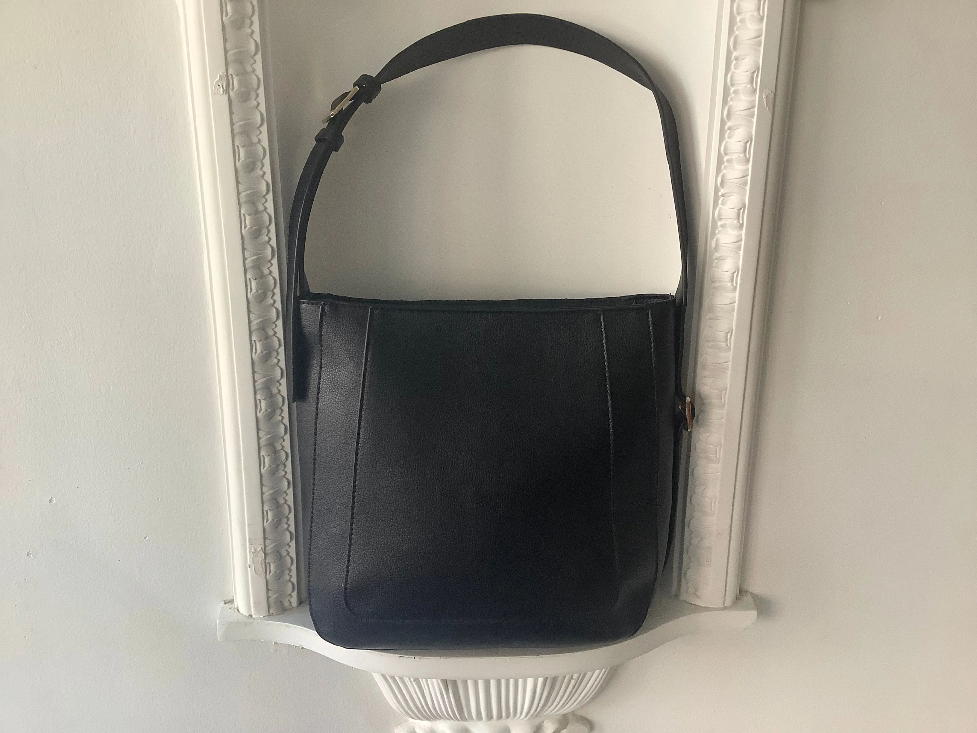 Portugal bags - leather & suede shoulder bag