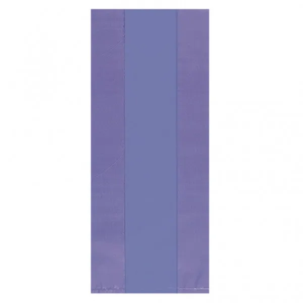 Purple Translucent Party Bags Large | 25ct.