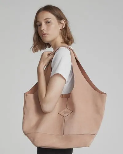 Rag & Bone- Camden Shopper Nude Suede