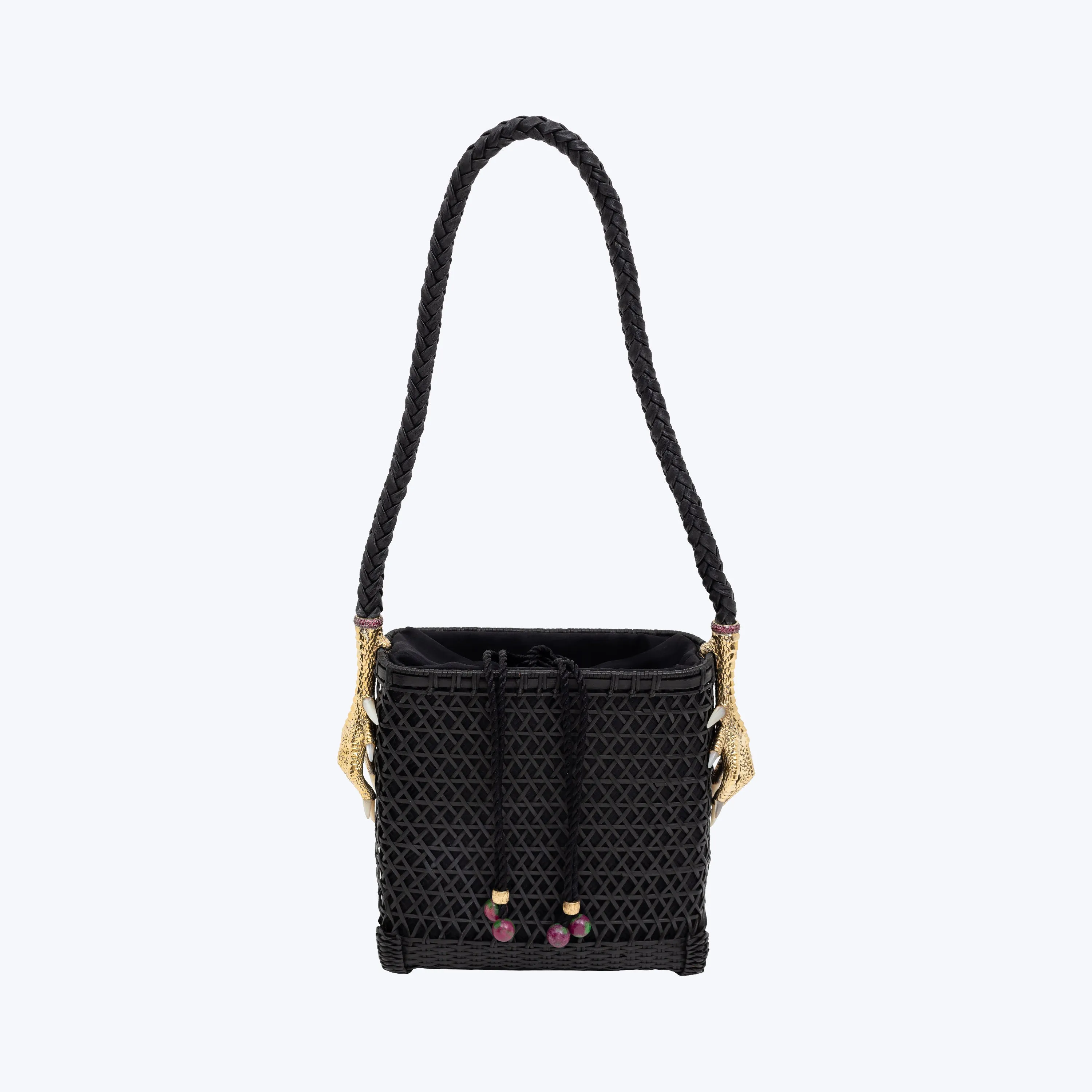 Rattan Handbag Chicken Feet Design