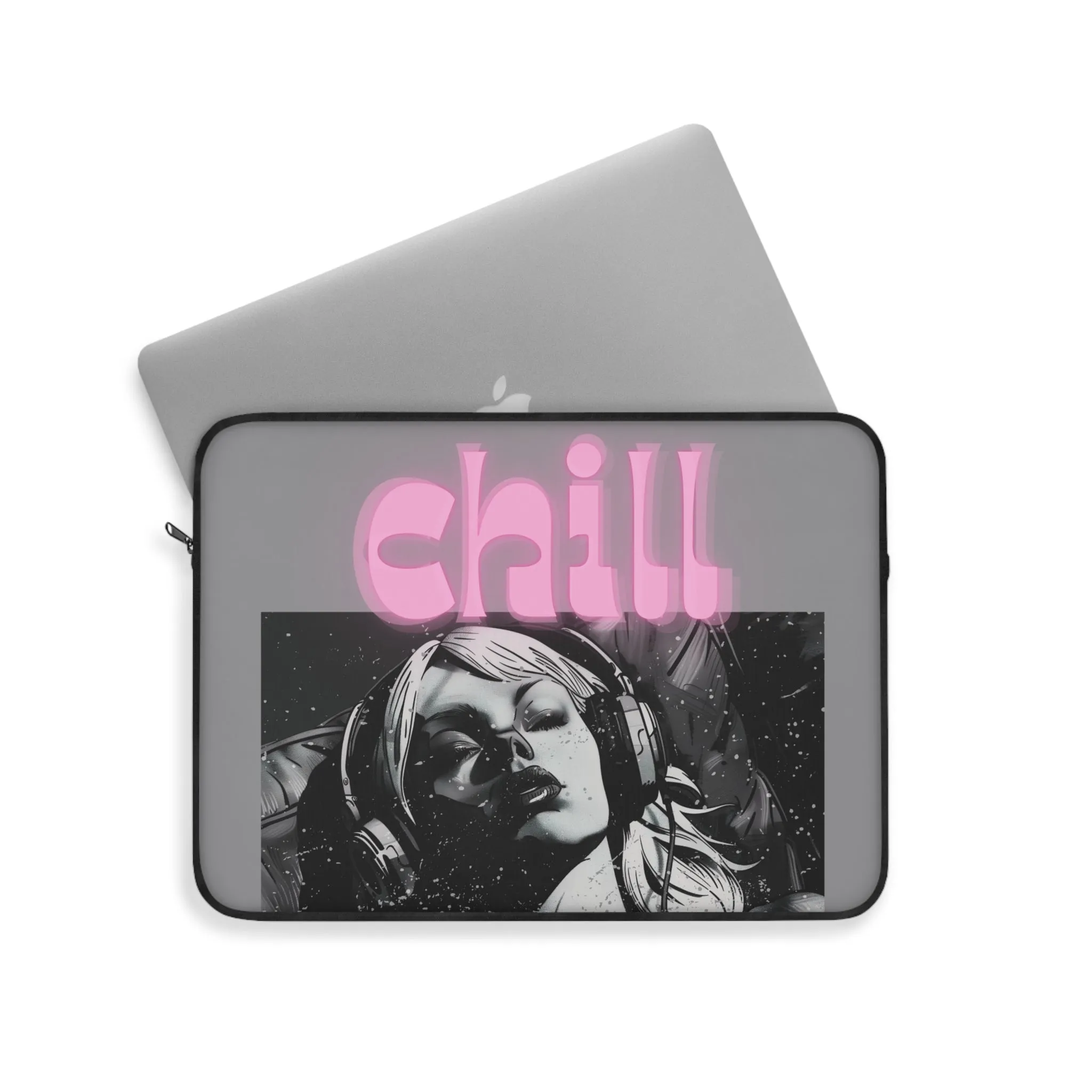 Retro Girl Laptop Sleeve