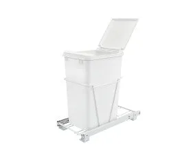 Rev-A-Shelf 35 QT SGL Pull-Out Waste Container RV-12PB