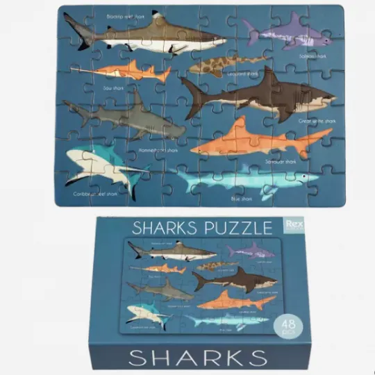 Rex London Sharks Matchbox Puzzle