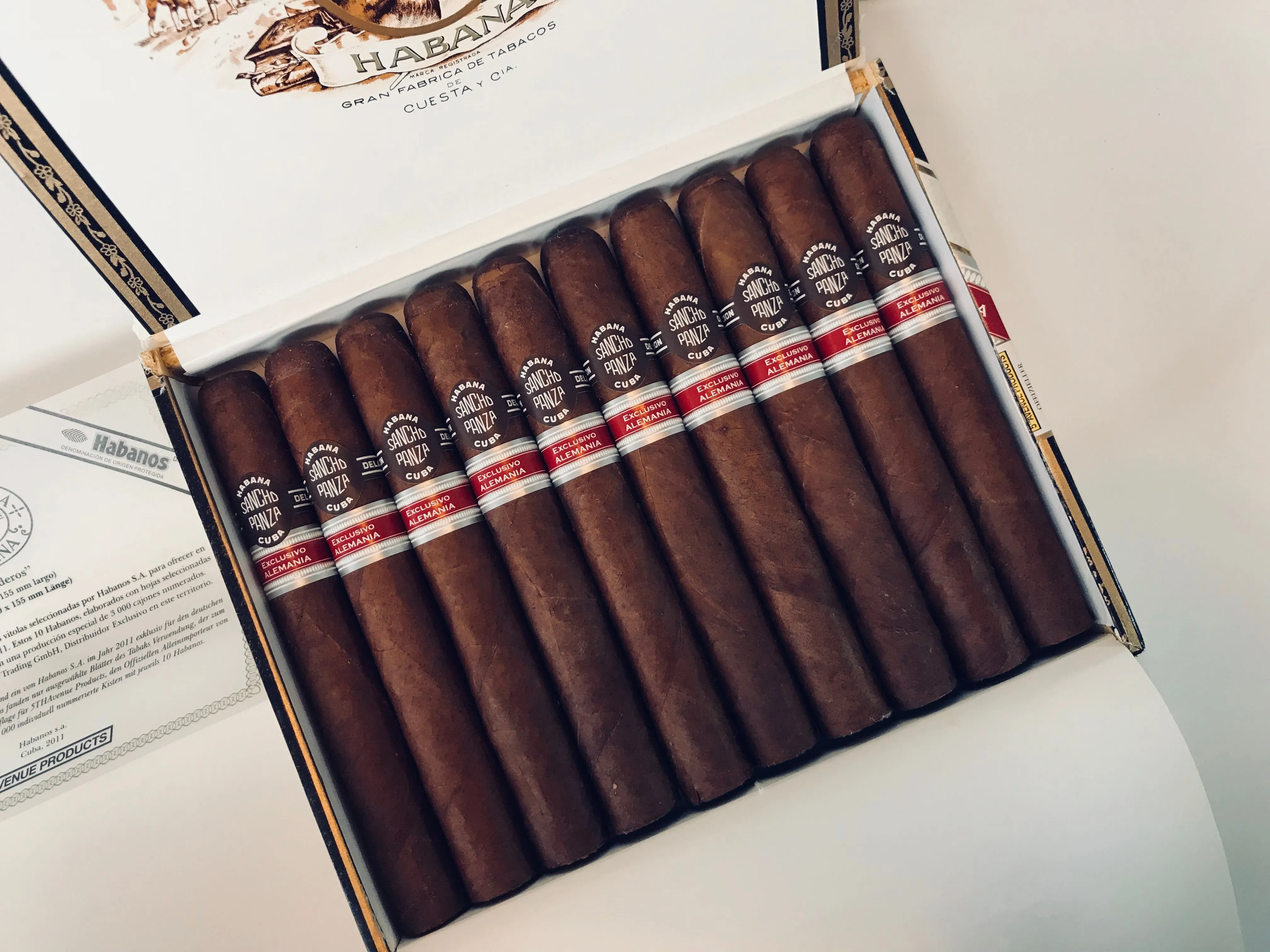 Sancho Panza Escuderos Cigar (Ex. Alemania 2011)