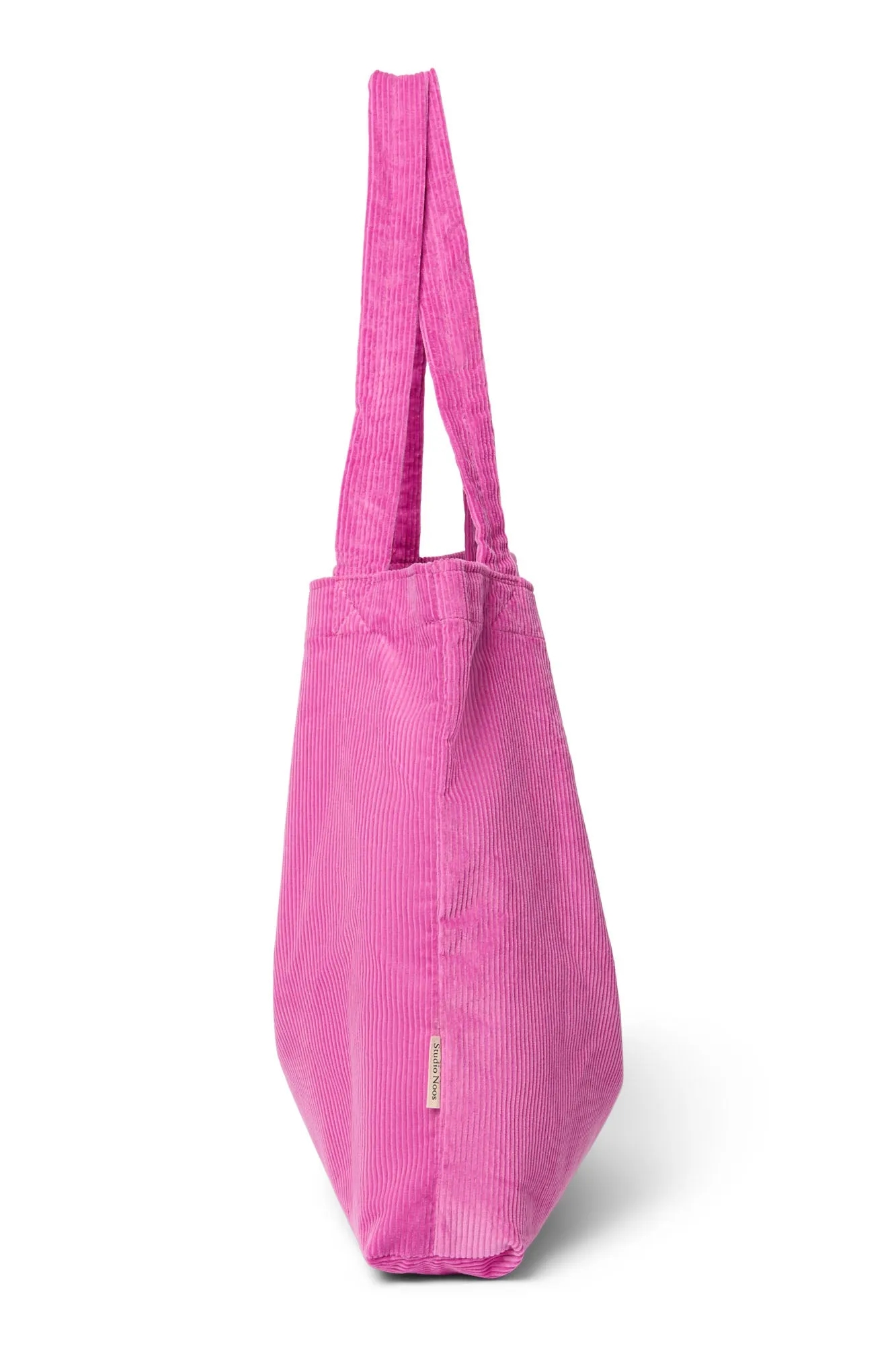 Soft Pink Rib Mom Bag