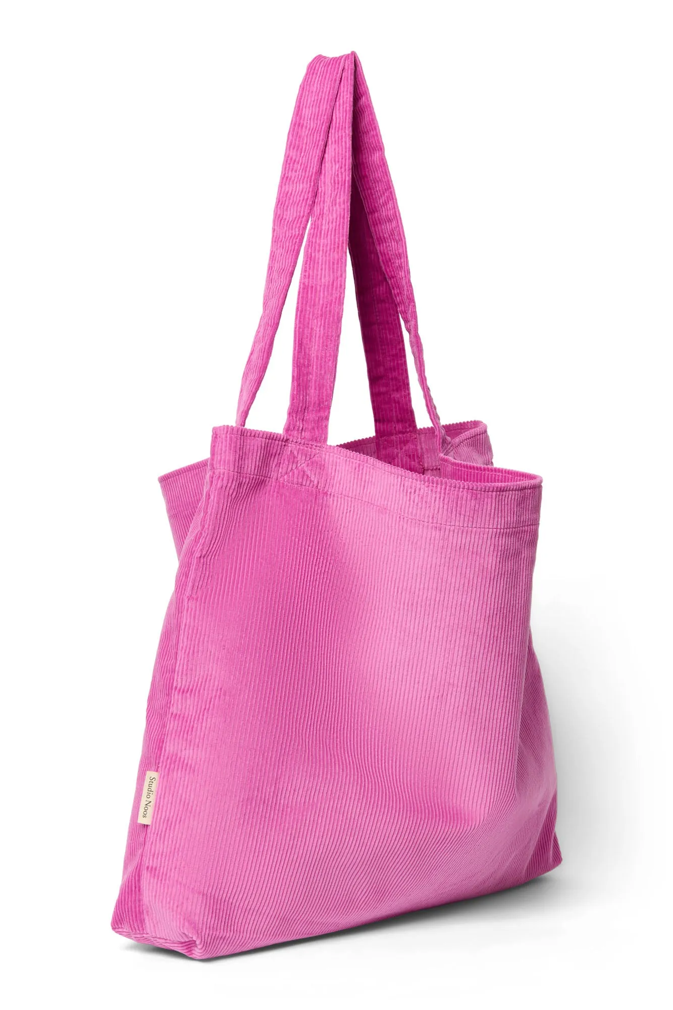 Soft Pink Rib Mom Bag