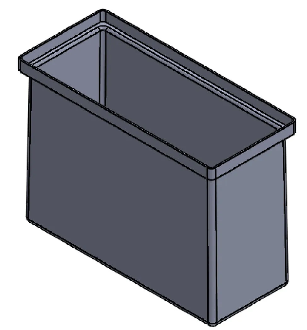 Stacking Taper Bin Rectangular Flange (ST)