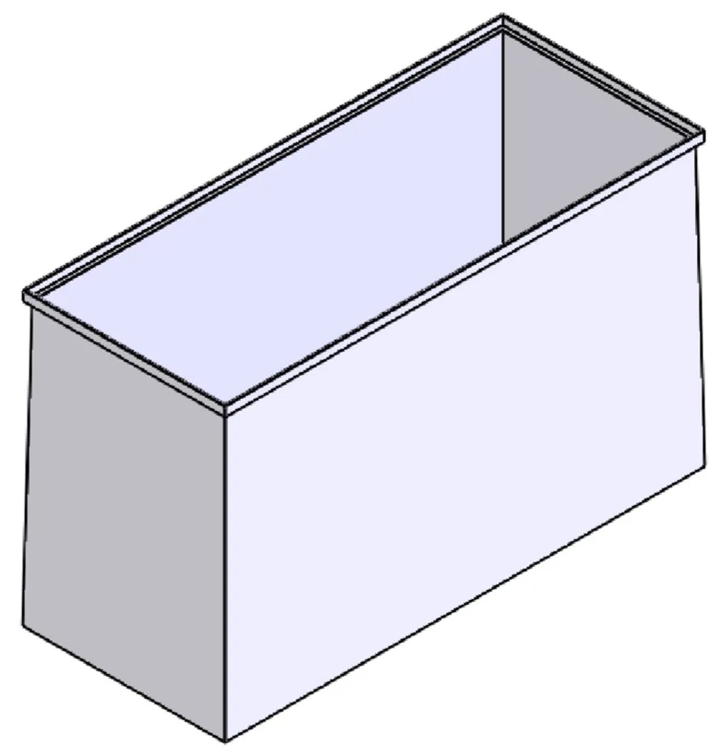 Stacking Taper Bin Rectangular Flange (ST)