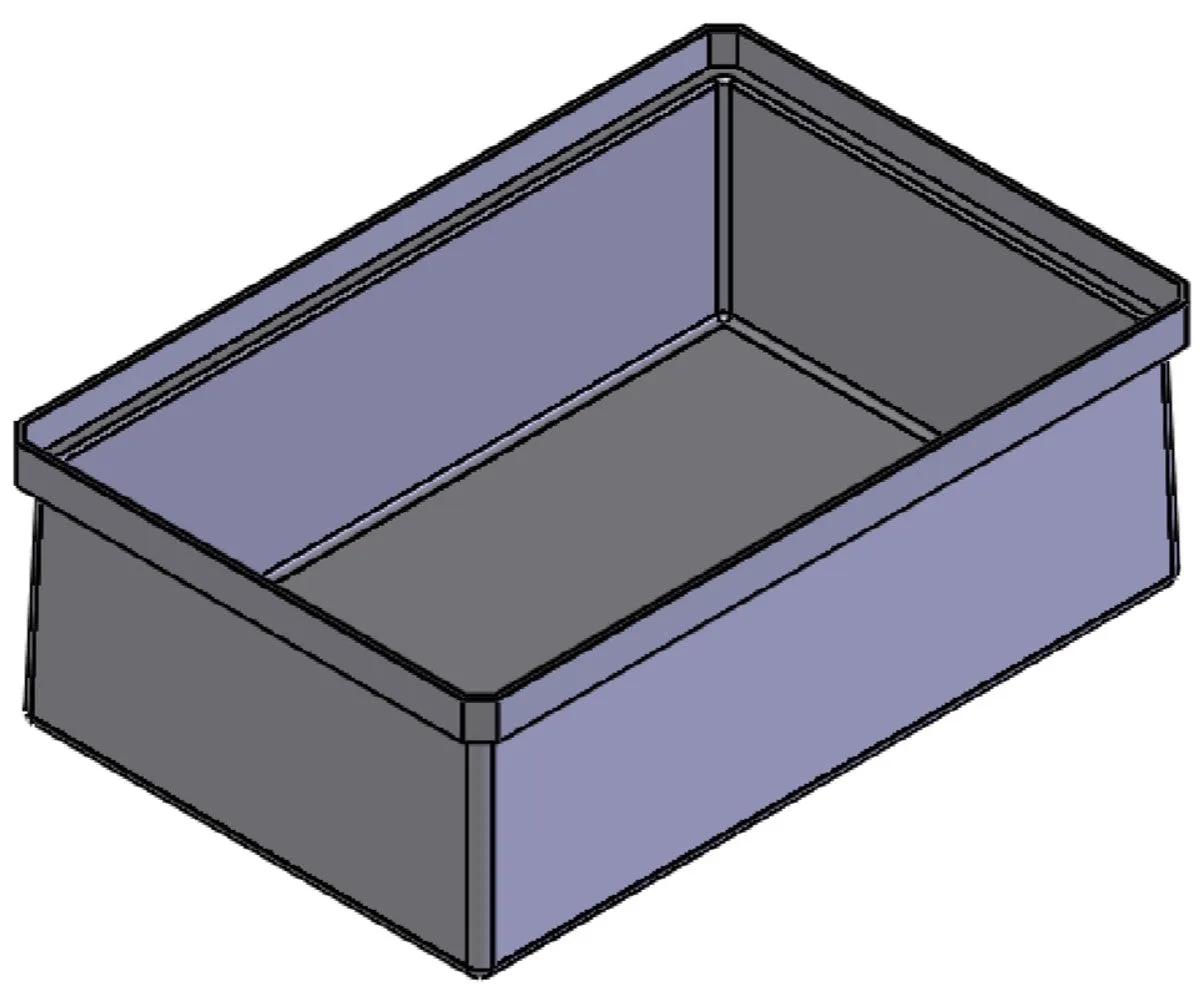 Stacking Taper Bin Rectangular Flange (ST)