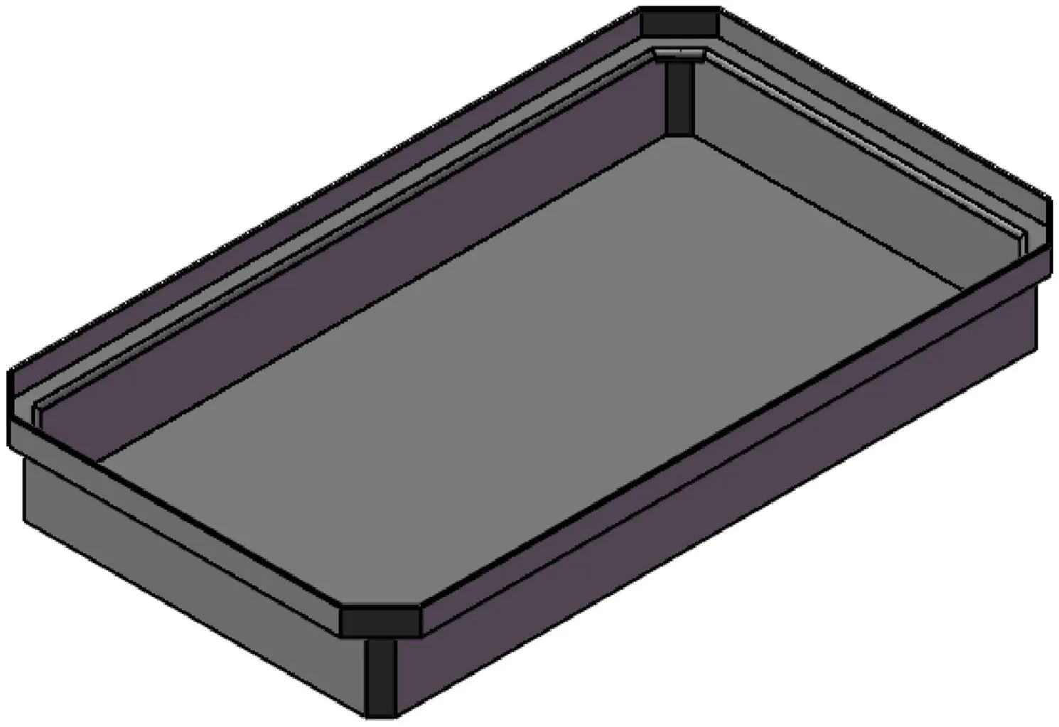 Stacking Taper Bin Rectangular Flange (ST)