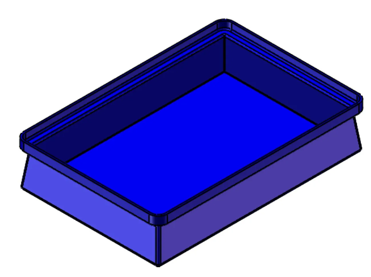 Stacking Taper Bin Rectangular Flange (ST)