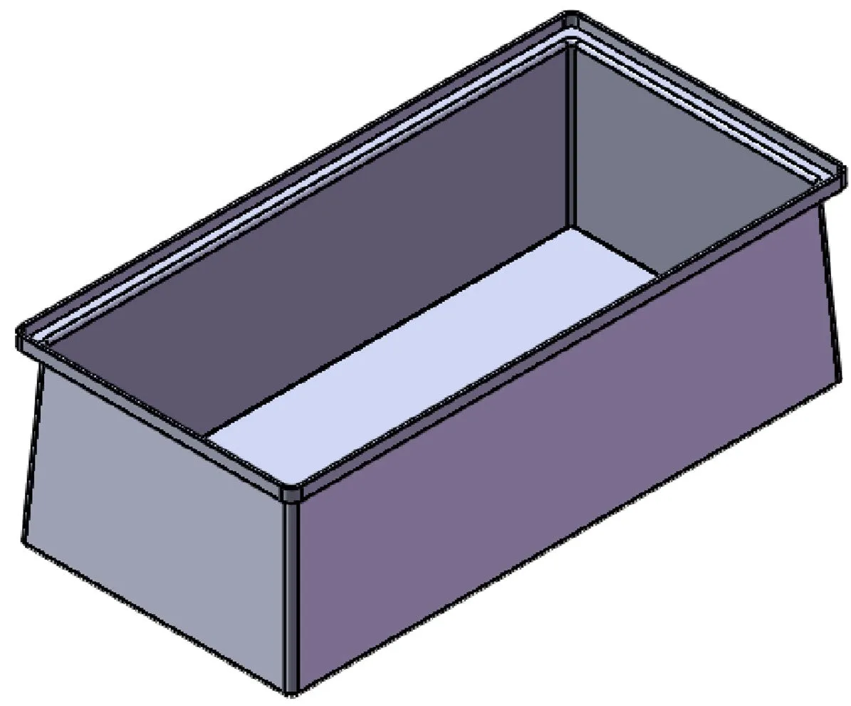 Stacking Taper Bin Rectangular Flange (ST)