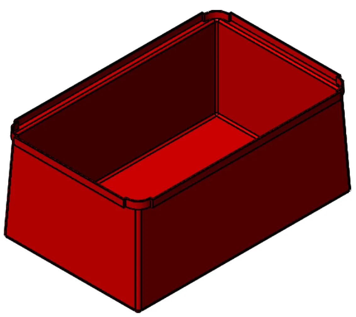 Stacking Taper Bin Rectangular Flange (ST)