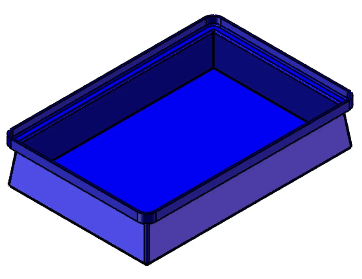 Stacking Taper Bin Rectangular Flange (ST)