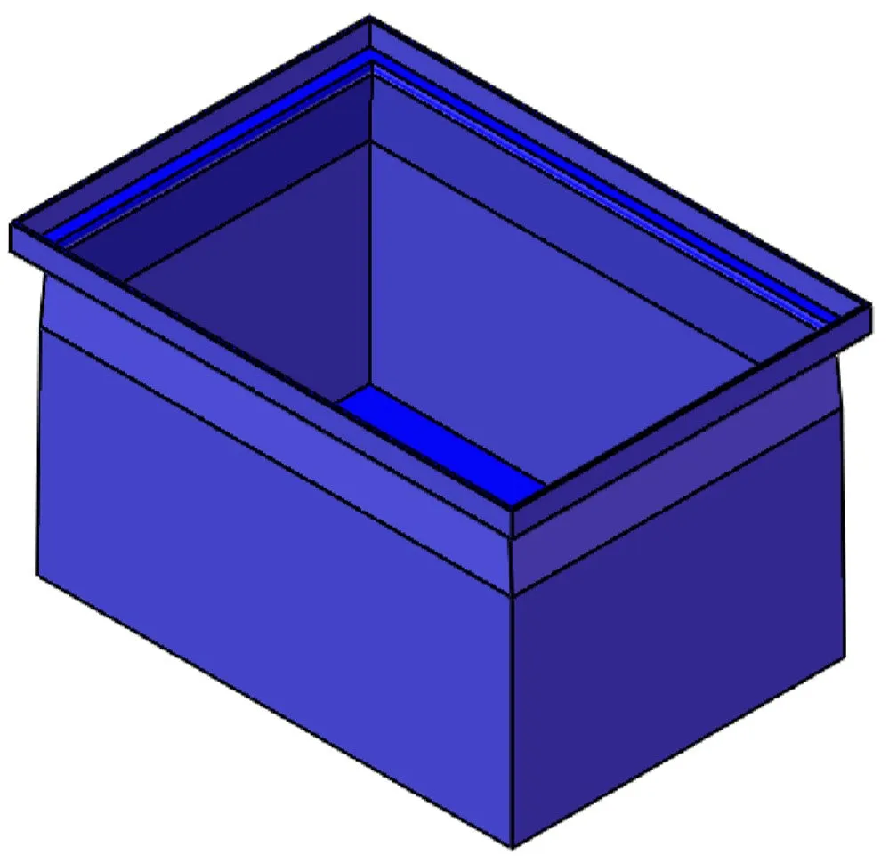 Stacking Taper Bin Rectangular Flange (ST)