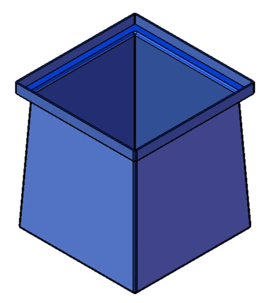 Stacking Taper Bin Rectangular Flange (ST)