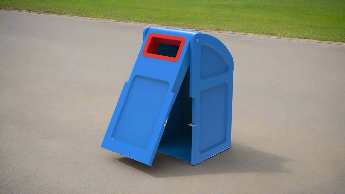 Tamper Resistant 240L Wheelie Refuse Bin Housing