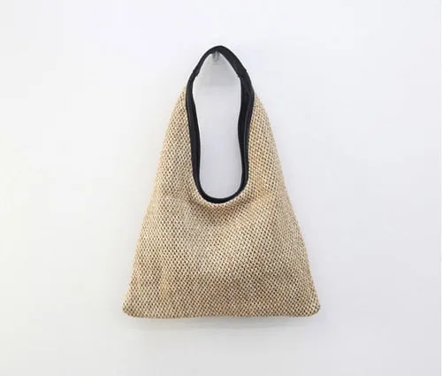 TEEK - Wicker Woven Shoulder Bag