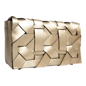 THE ZENOBIA WOVEN CLUTCH