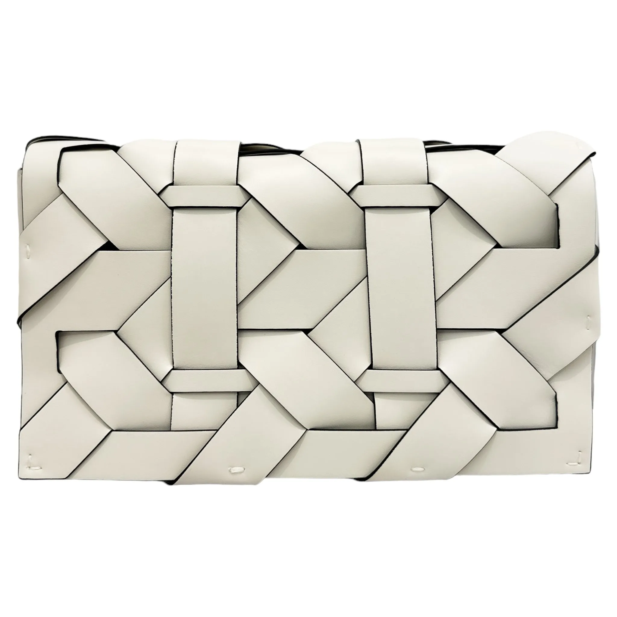 THE ZENOBIA WOVEN CLUTCH