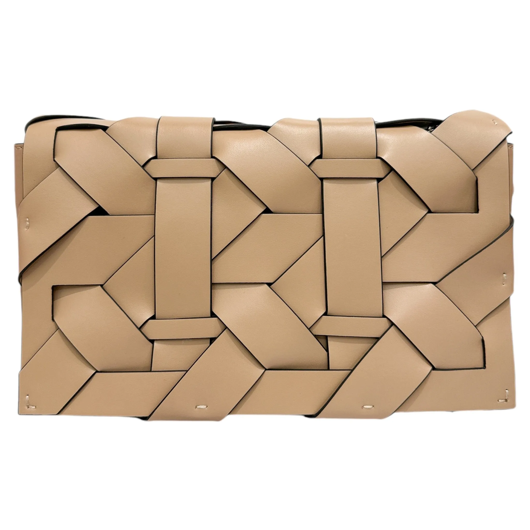 THE ZENOBIA WOVEN CLUTCH