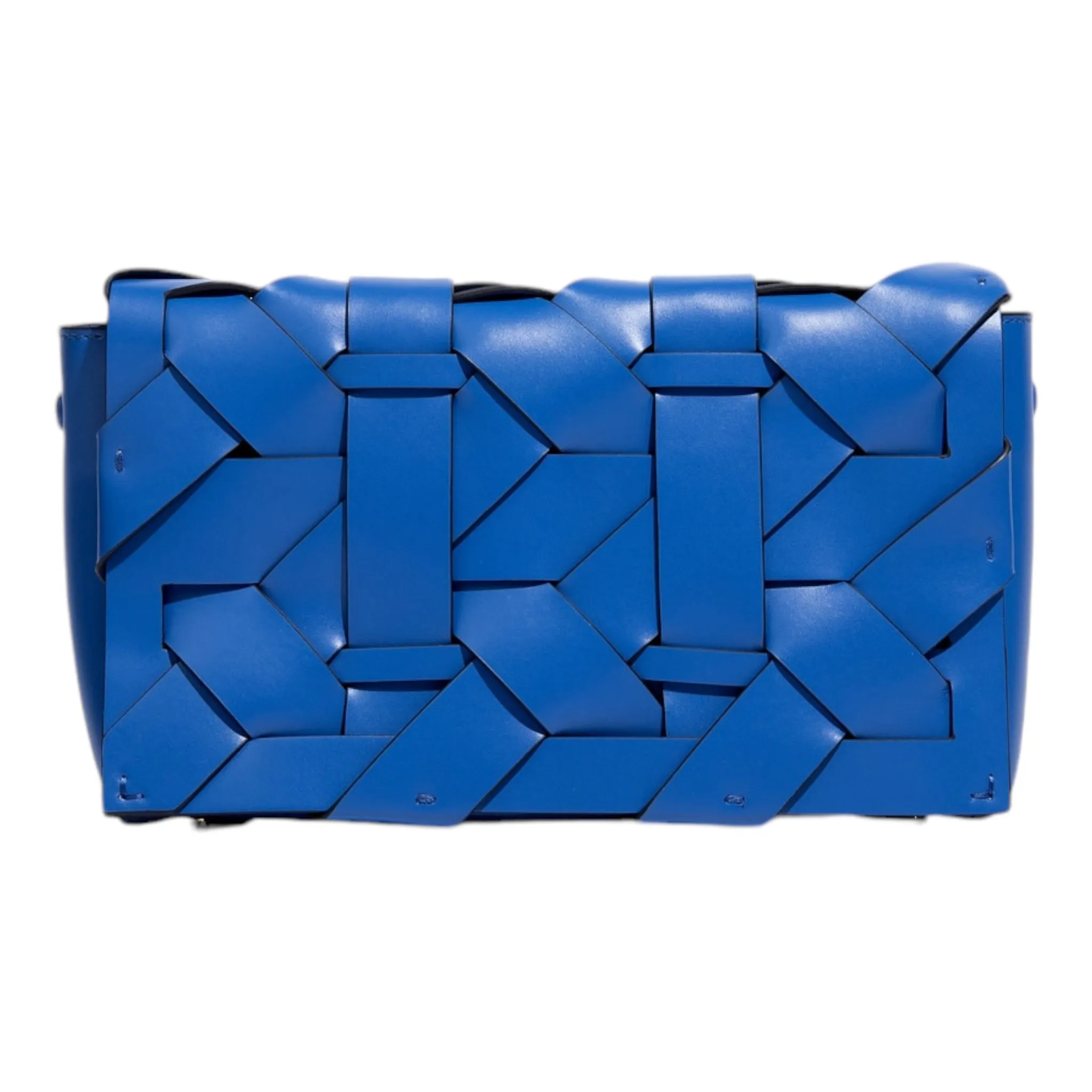 THE ZENOBIA WOVEN CLUTCH