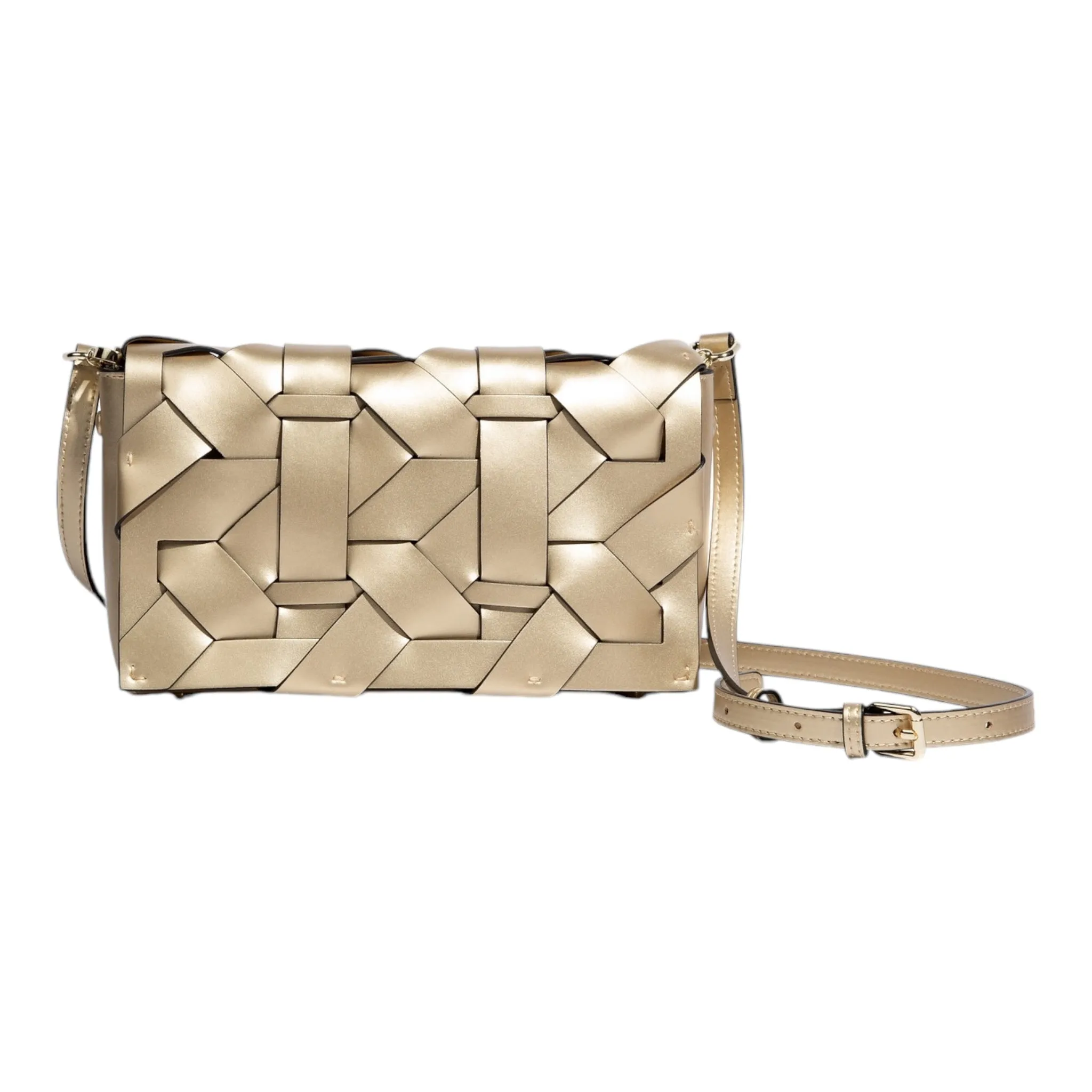 THE ZENOBIA WOVEN CLUTCH