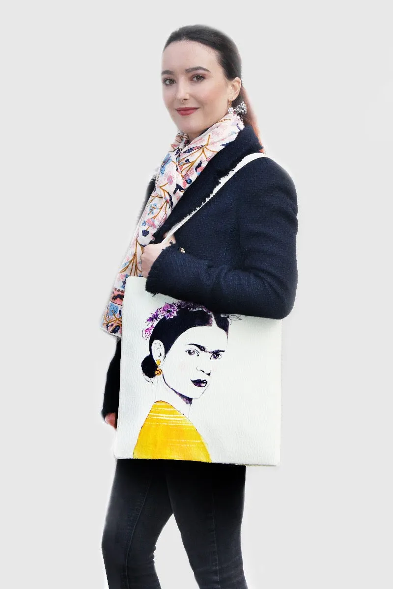 Tote Bag - Frida Kahlo - Yellow