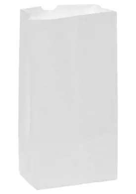 Wholesale White Kraft 8# Grocery Bag - 6G8W