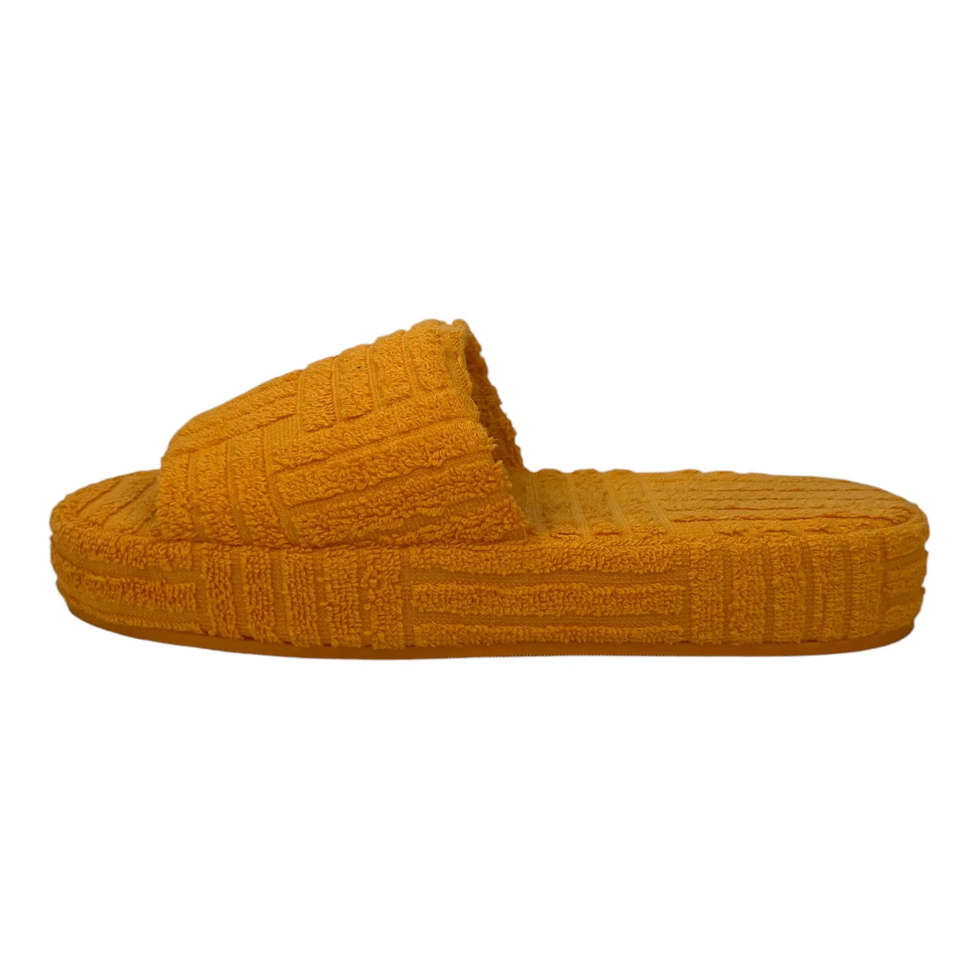 Women's Resort Terry Sponge Slides Orange Size EU 39 / UK 6