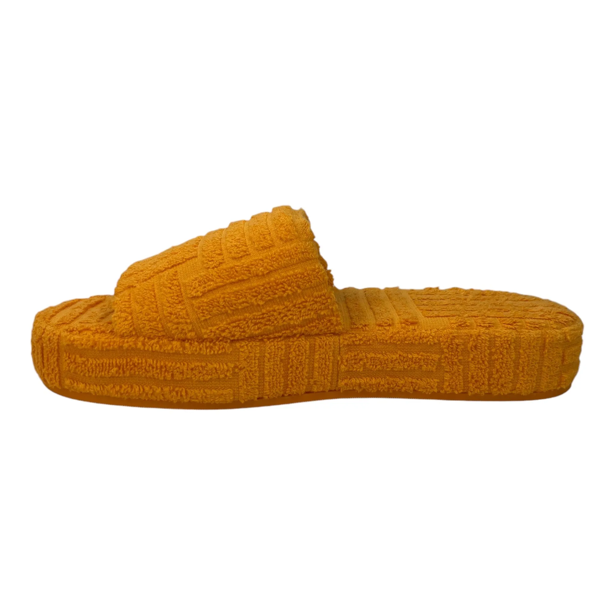 Women's Resort Terry Sponge Slides Orange Size EU 39 / UK 6