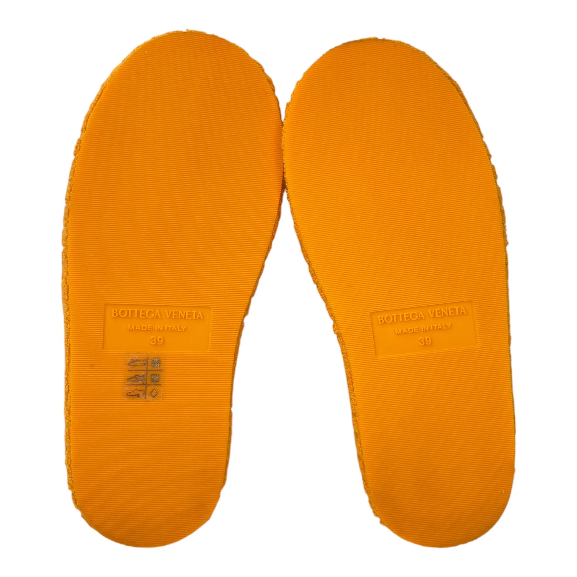 Women's Resort Terry Sponge Slides Orange Size EU 39 / UK 6