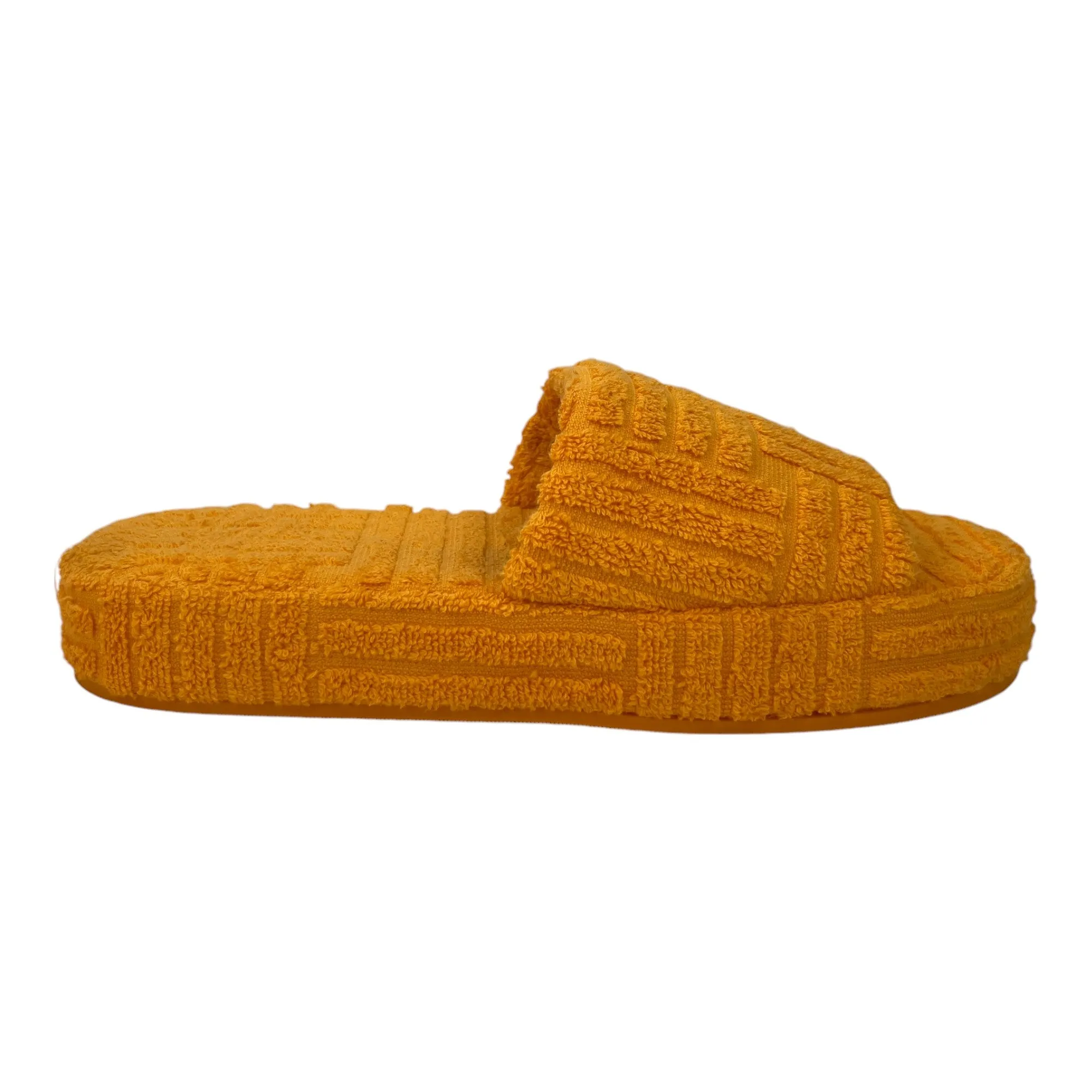 Women's Resort Terry Sponge Slides Orange Size EU 39 / UK 6