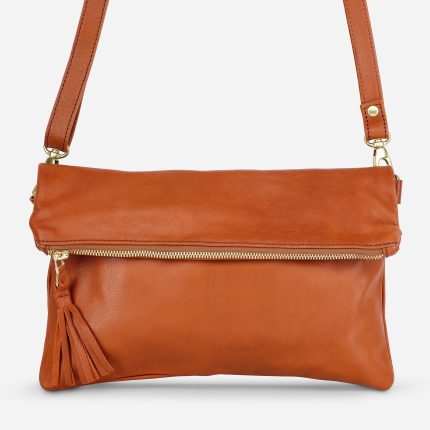 Makeda Leather Crossbody Bag